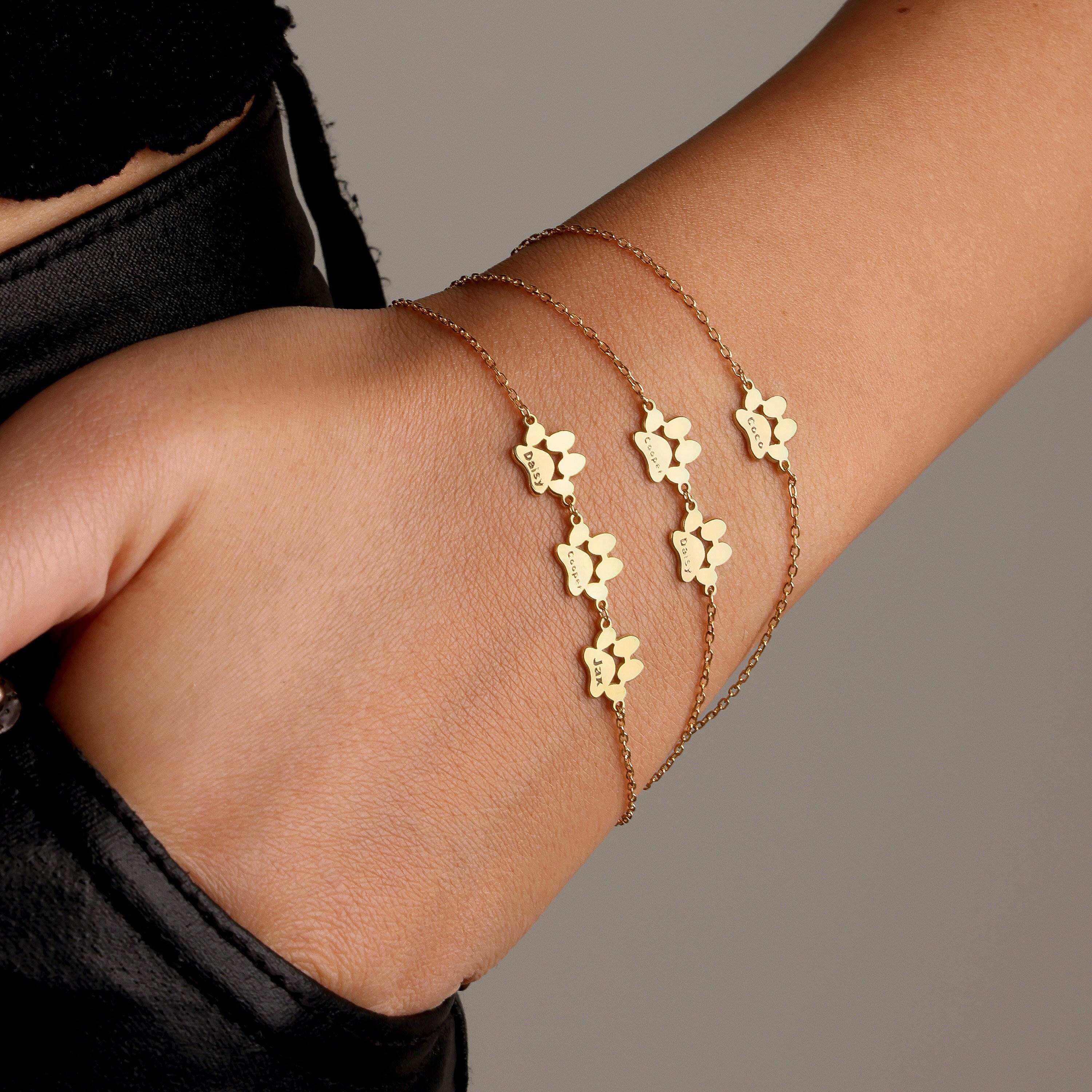 Leia | Personalised Pet Name Bracelet