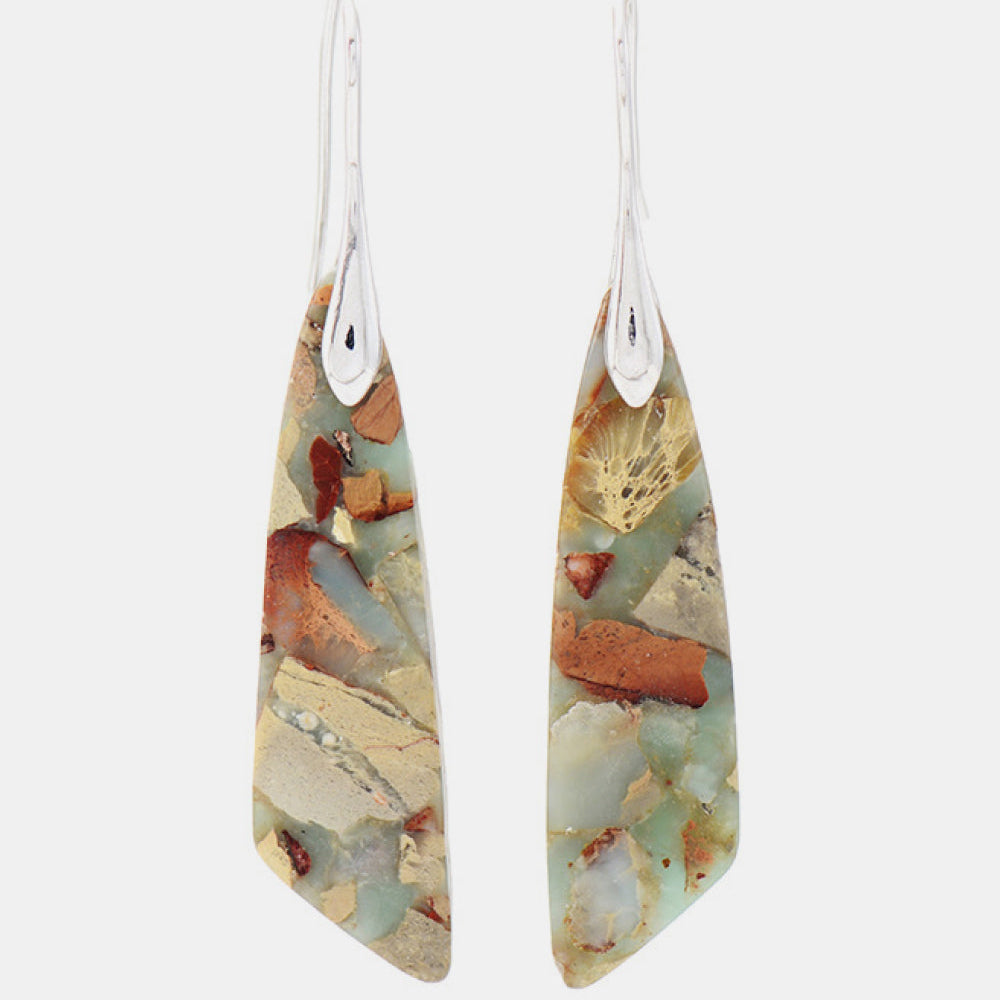Willow | Earth Stone Earrings