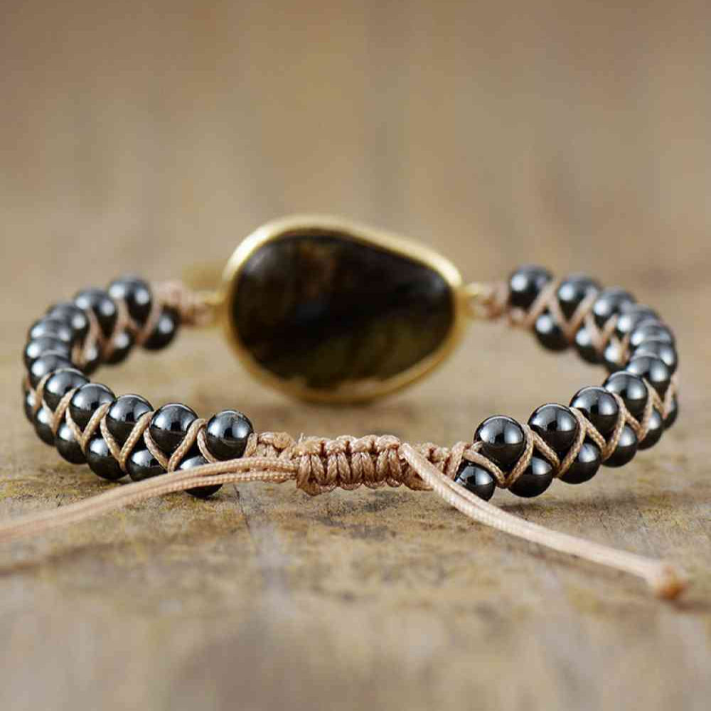 Duke | Gemstone Bead Bracelet