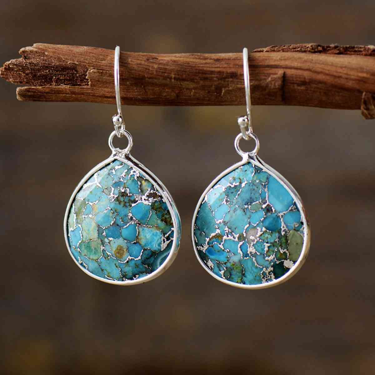 Brieley | Ocean Breeze Teardrop Earrings