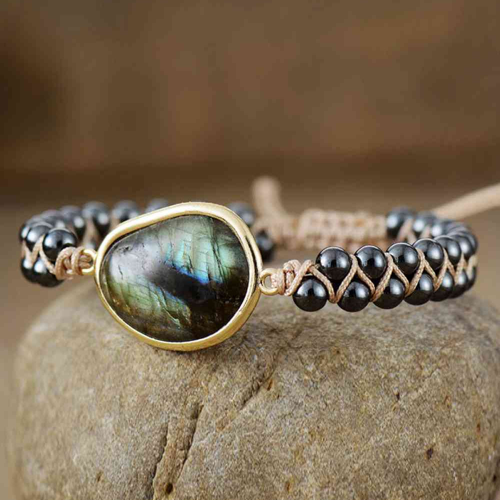 Duke | Gemstone Bead Bracelet