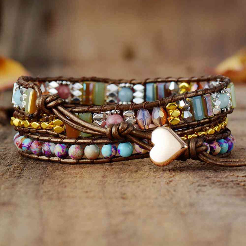 Poppy | Stone Bead Bracelet