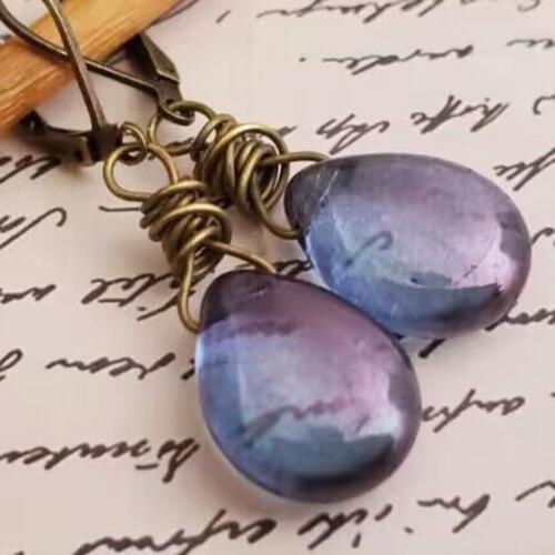Leo | Wrapped Teardrop Earrings