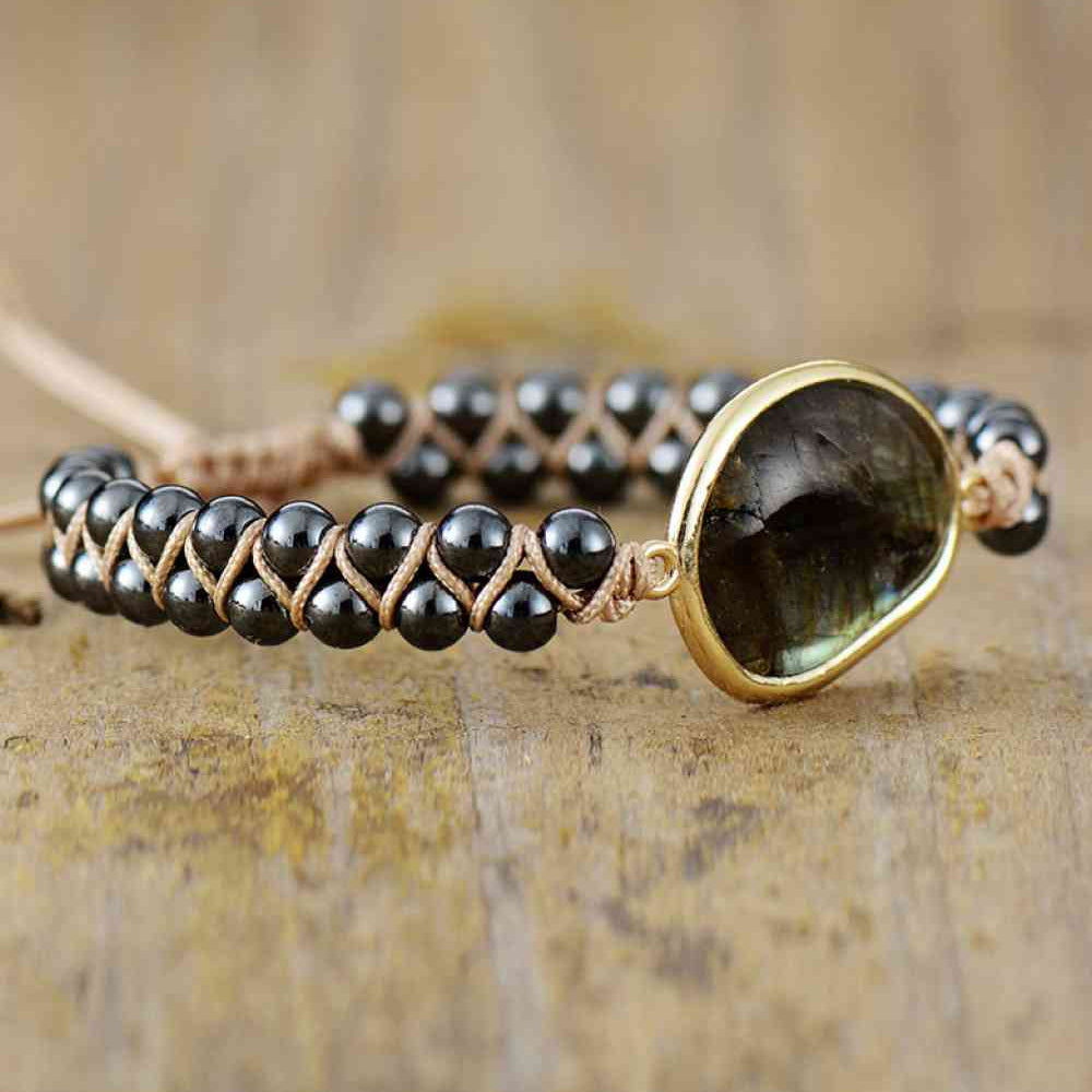 Duke | Gemstone Bead Bracelet