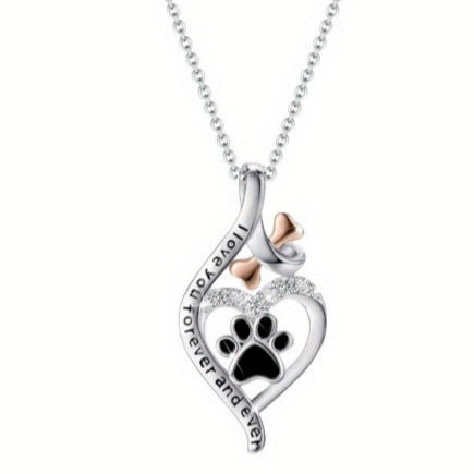 Ever | Heart Paw Necklace