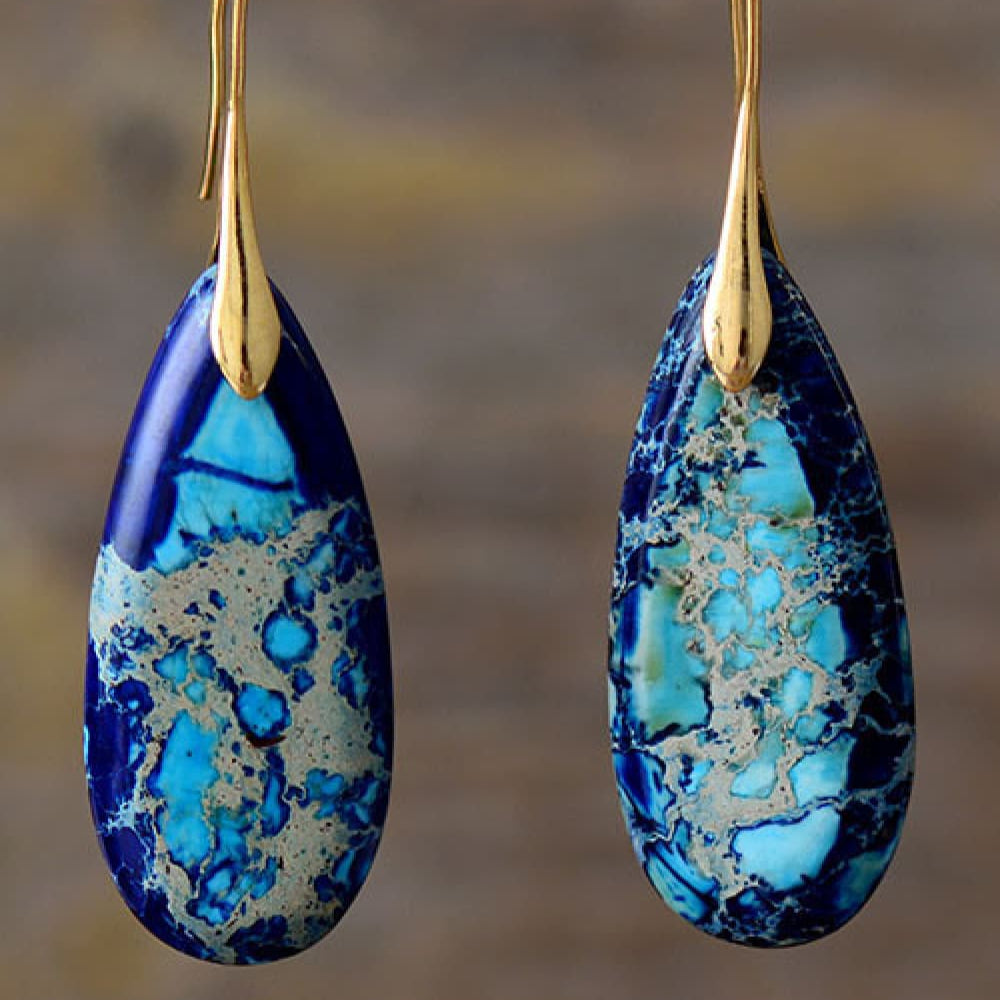 Aera | Celestial Teardrop Earrings