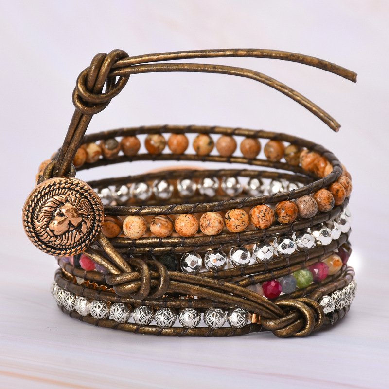 Jasper | Multi-Strand Stone Bracelet