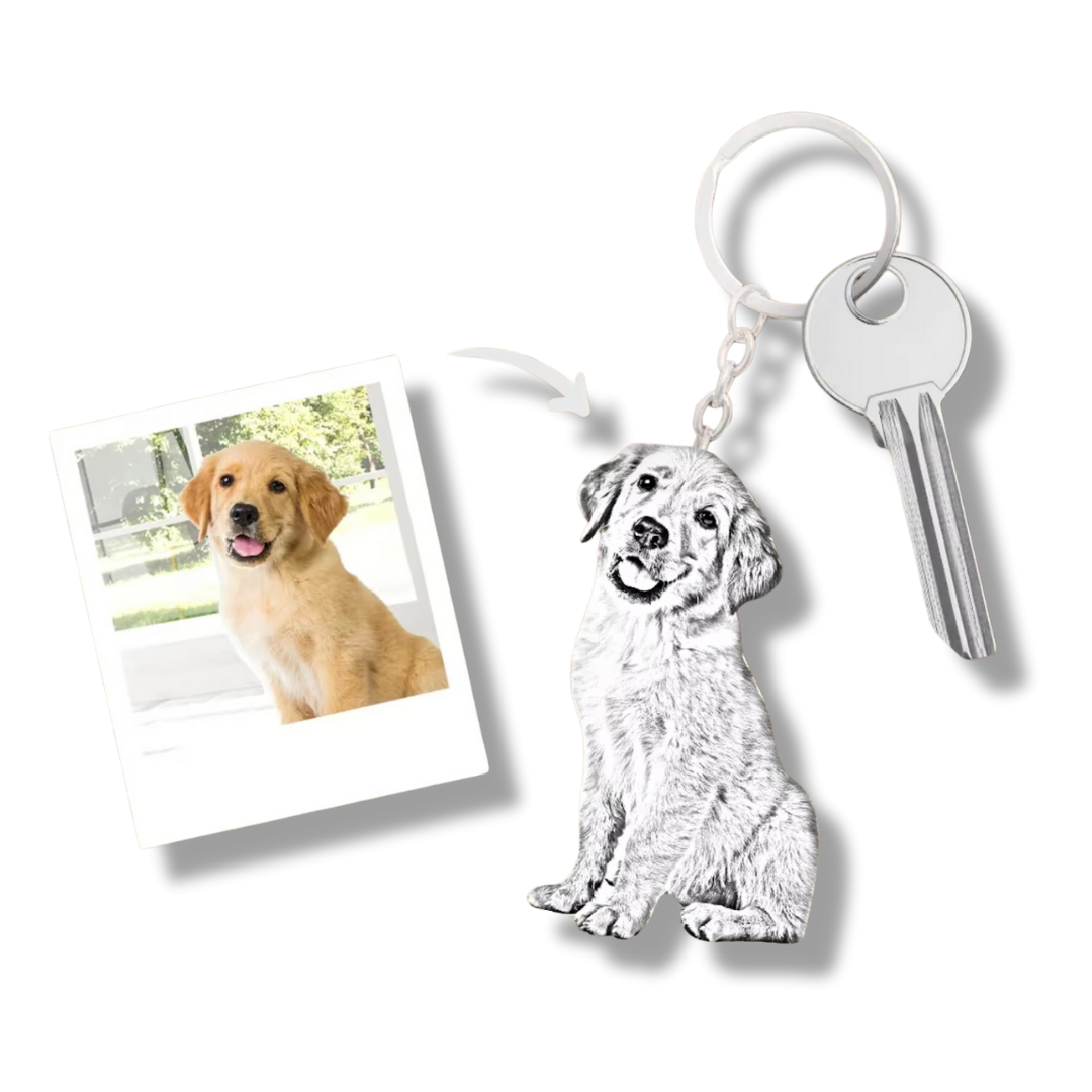 Tucker | Personalised Pet Keychain