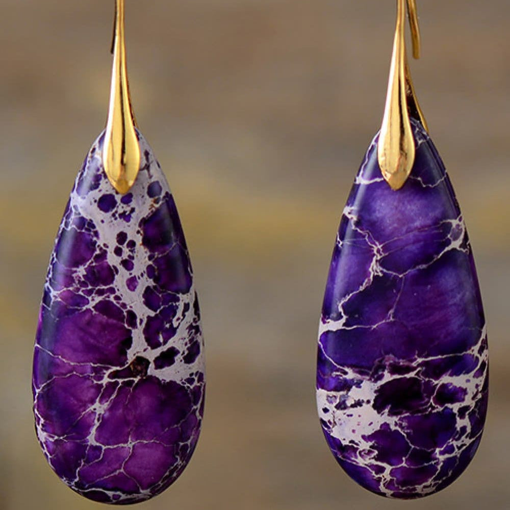 Aera | Celestial Teardrop Earrings