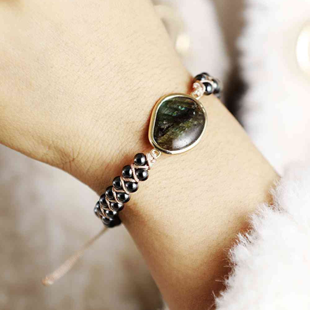 Duke | Gemstone Bead Bracelet