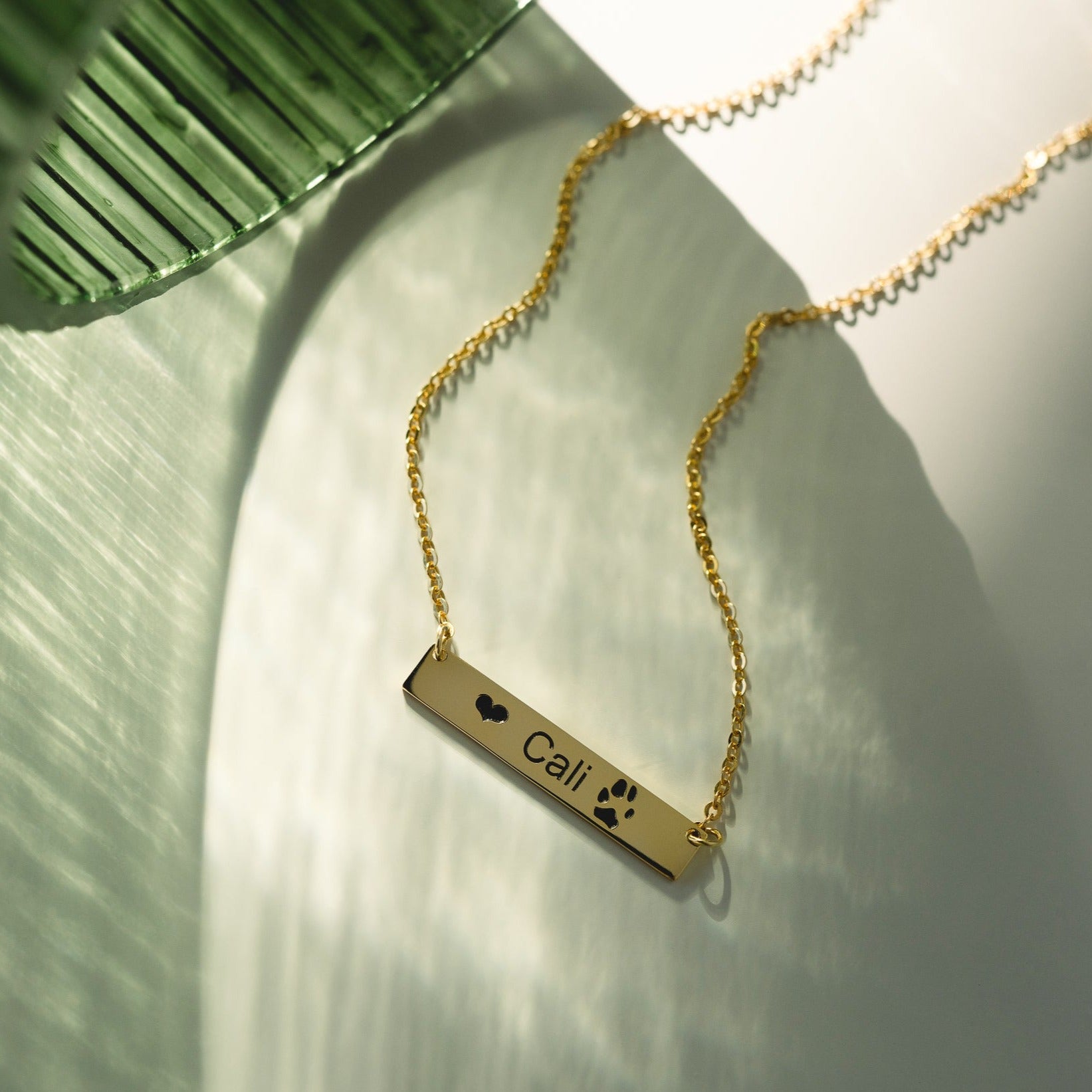 Bessie | Personalised Bar Necklace