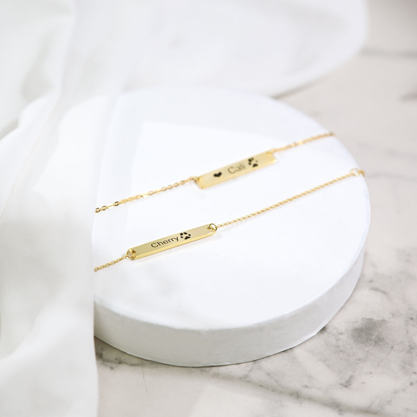 Bessie | Personalised Bar Necklace