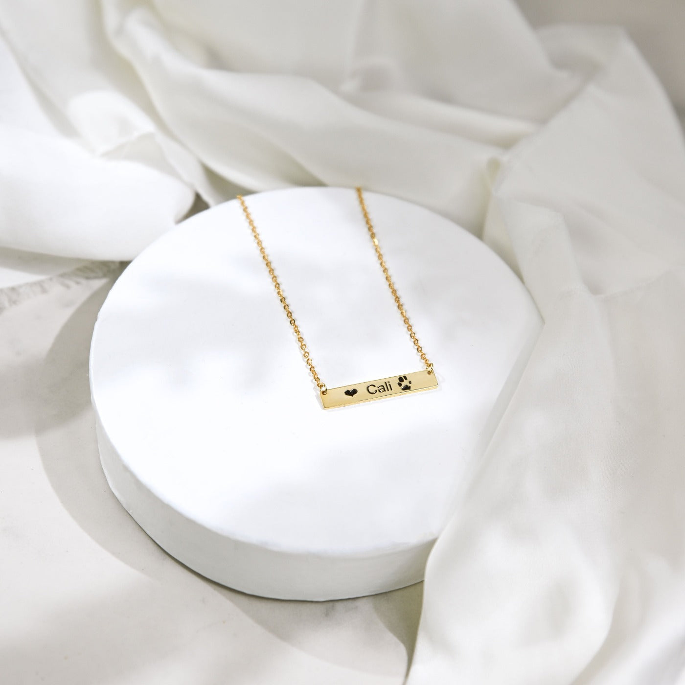 Bessie | Personalised Bar Necklace