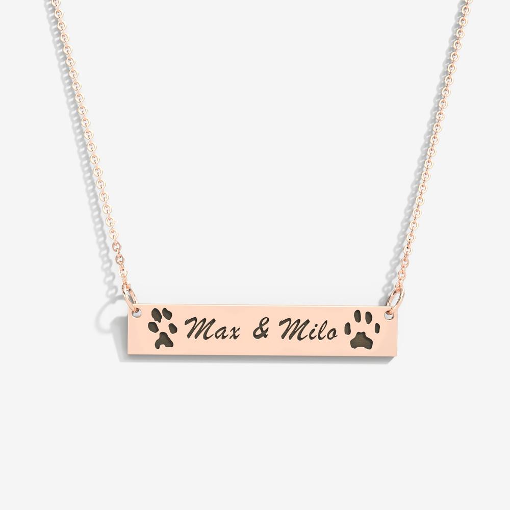 Bessie | Personalised Bar Necklace