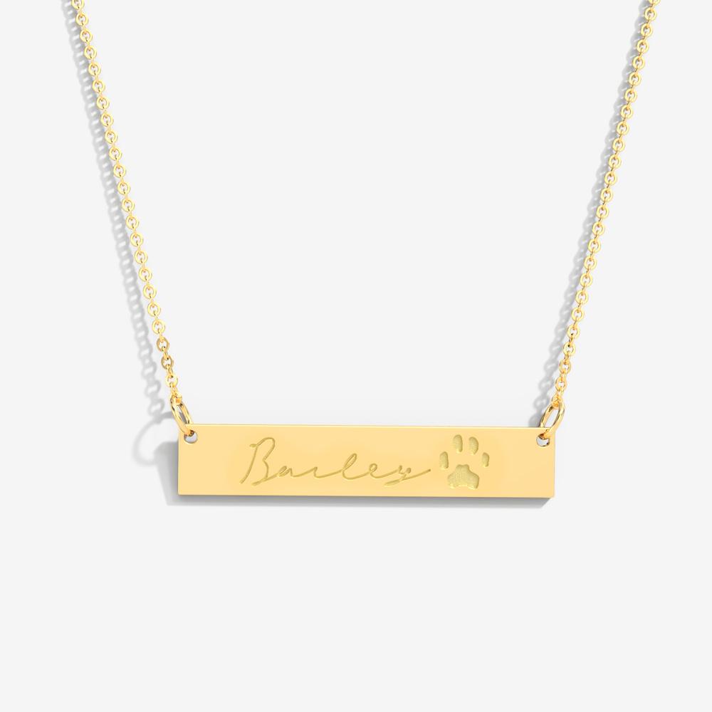Bessie | Personalised Bar Necklace