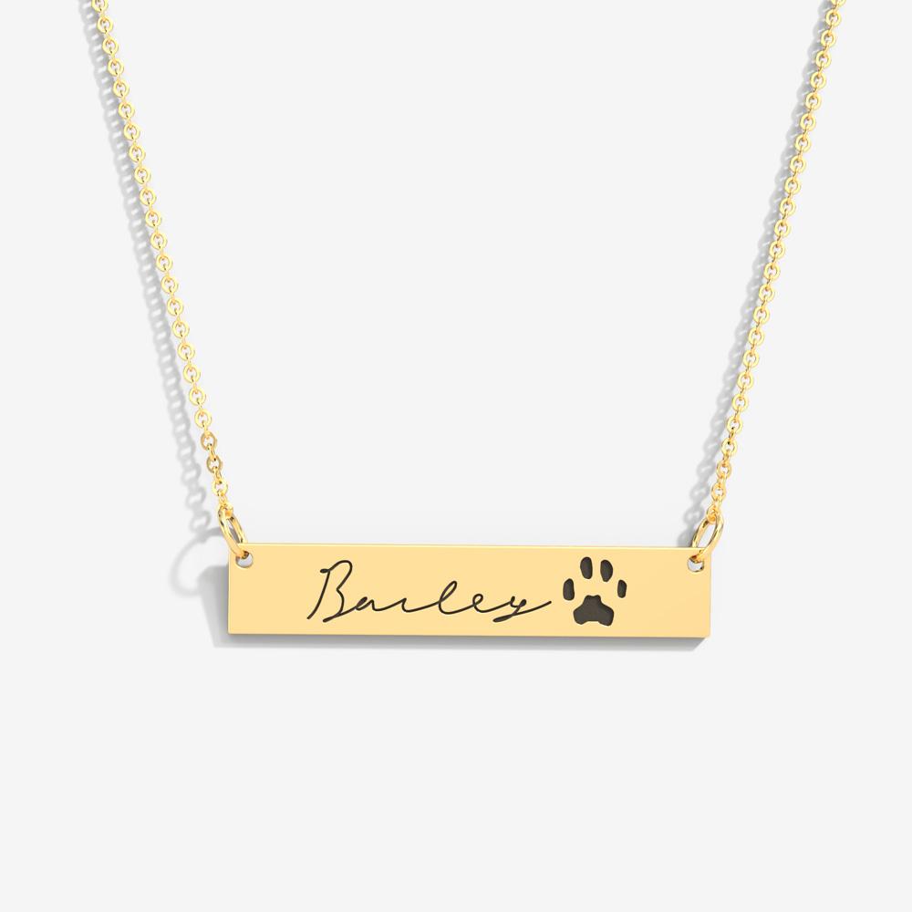 Bessie | Personalised Bar Necklace