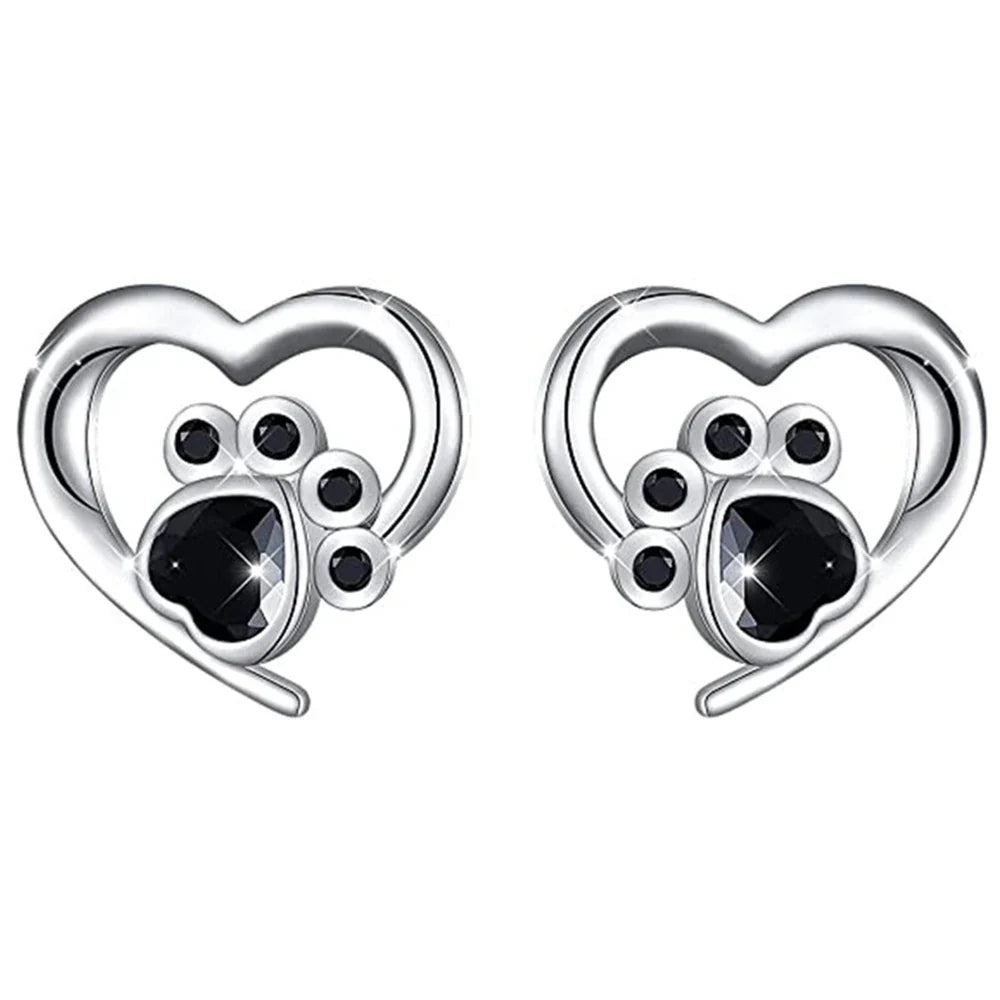 Benny | Silver Sparkle Studs