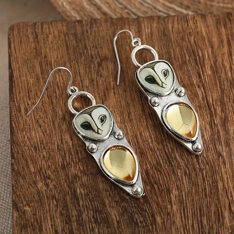 Robbie | Twilight Owl Earrings
