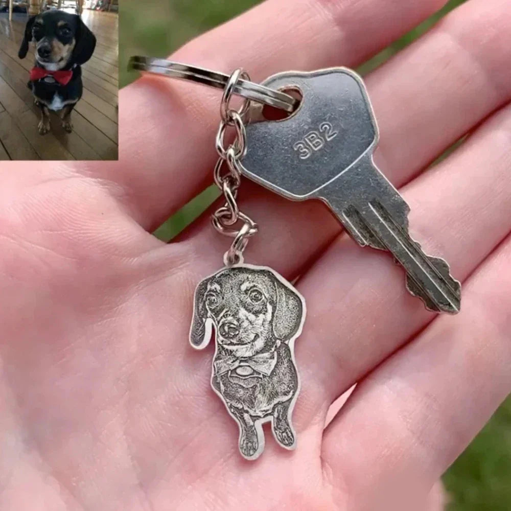 Tucker | Personalised Pet Keychain