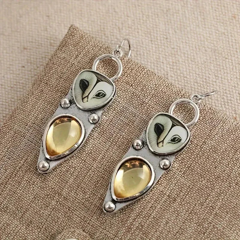 Robbie | Twilight Owl Earrings