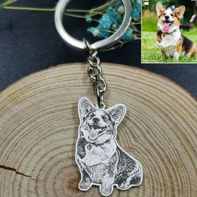 Tucker | Personalised Pet Keychain