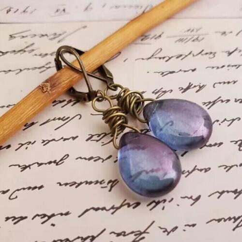 Leo | Wrapped Teardrop Earrings