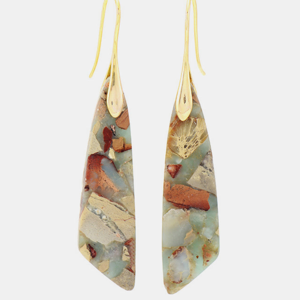 Willow | Earth Stone Earrings