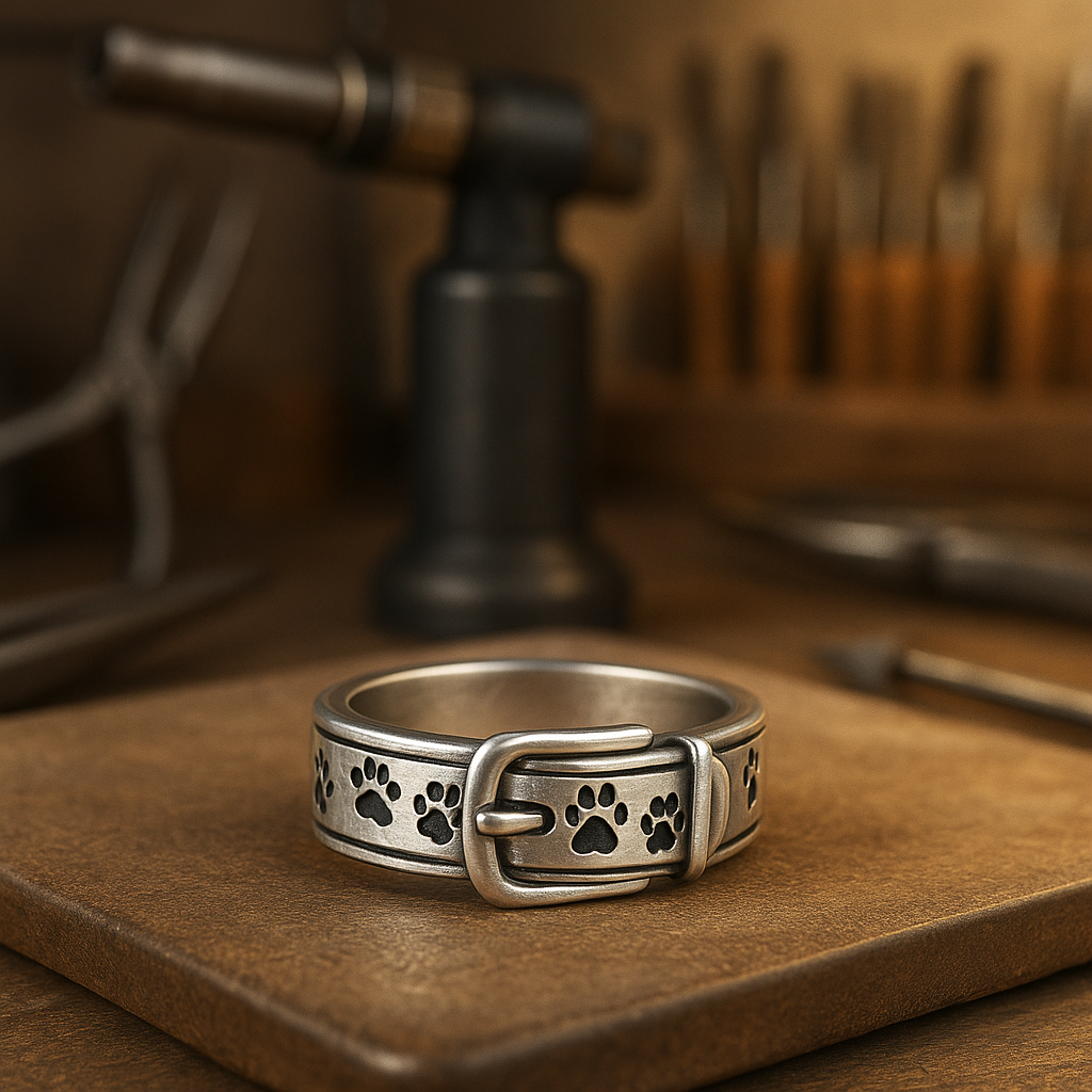 Georgie | Playful Collar-Inspired Ring